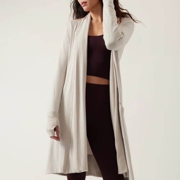 ATHLETA Pranayama Long Wrap Cardigan - Picture 2 of 13